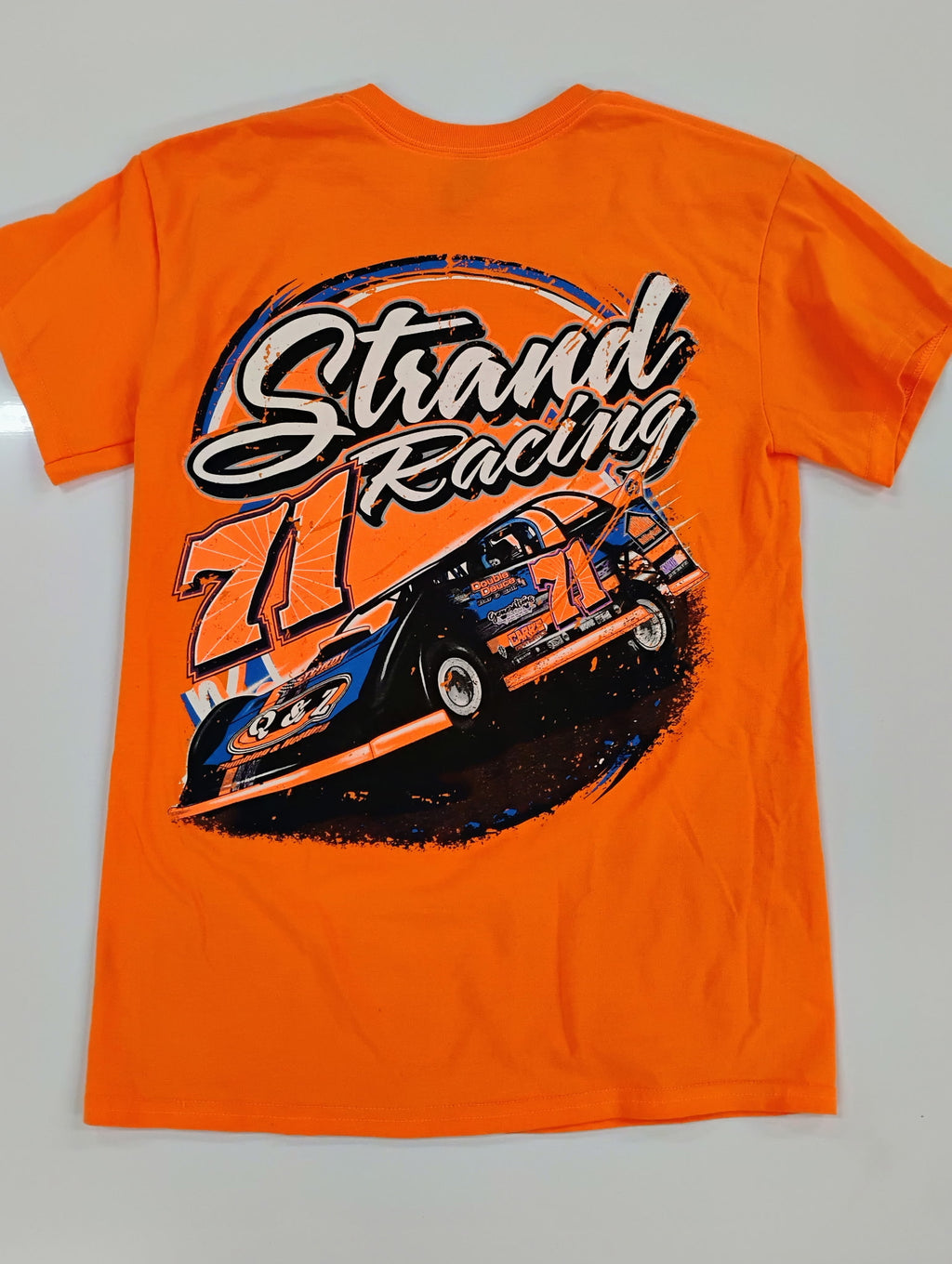 Strand Racing Tee in Orange