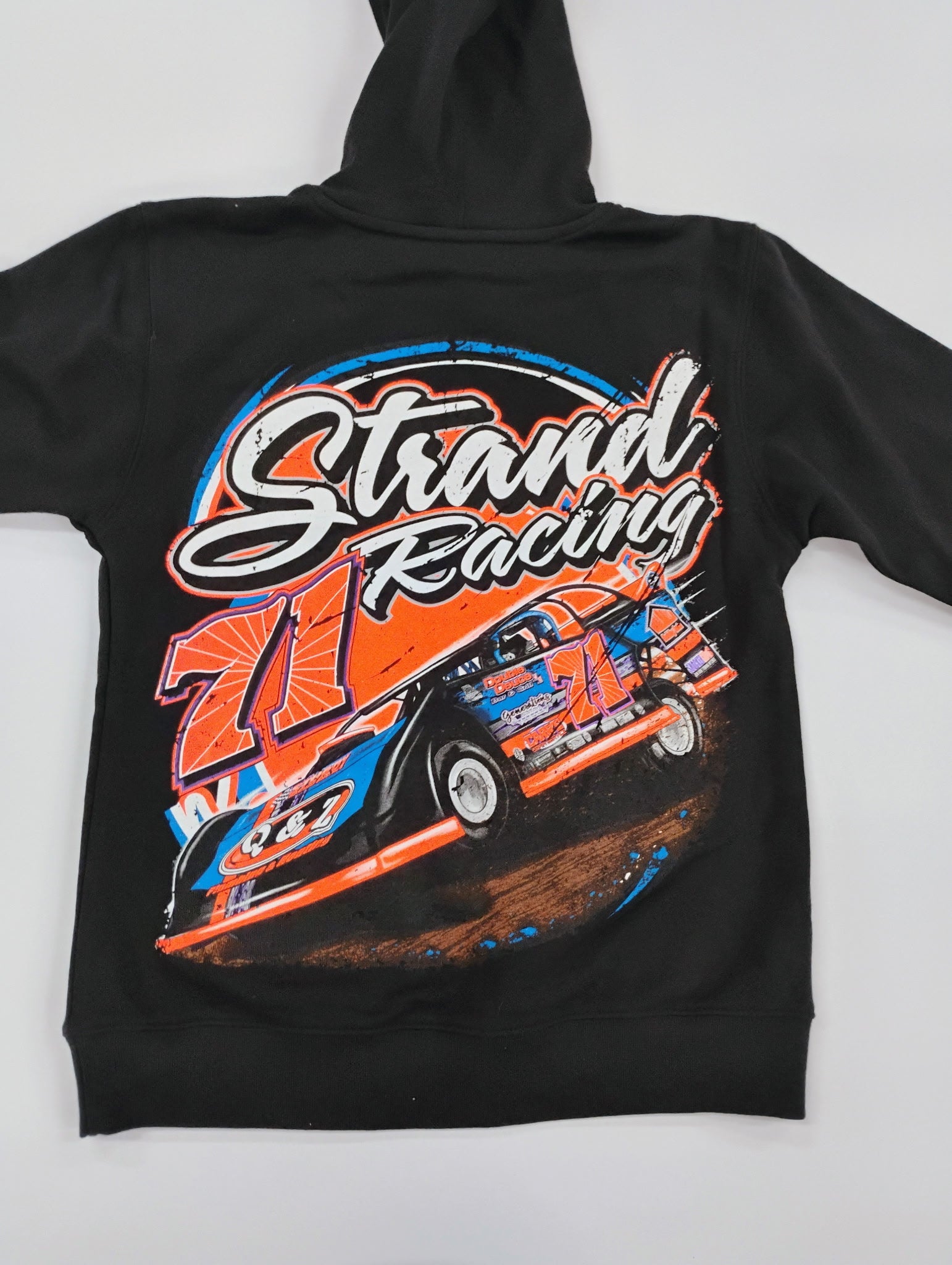 Strand Racing Hoodie in Black